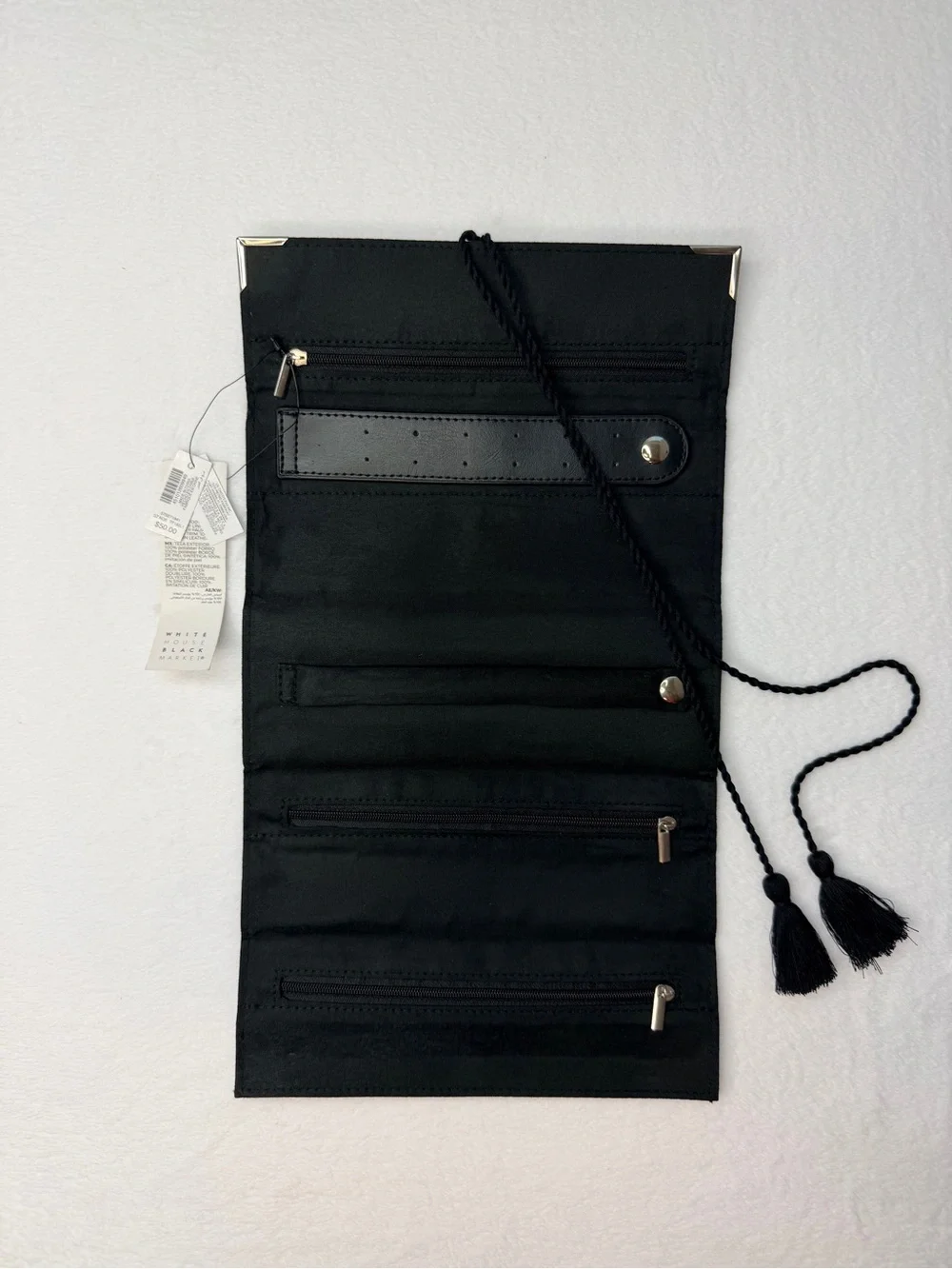 White House Black Market Travel Jewelry case NWT